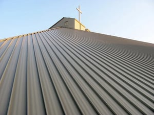 138T & 238T Standing Seam System on Church