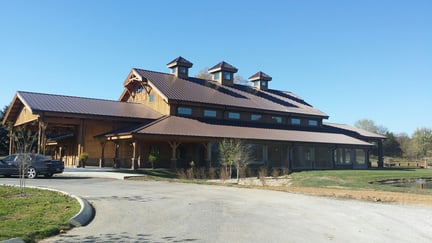 Medallion-Lok Replicates Traditional Barn Look on Historic Property in Tennessee