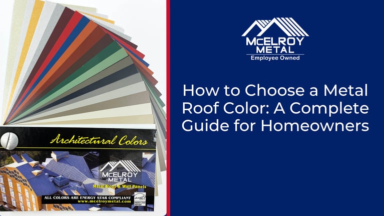 How to Choose Metal Roof Color