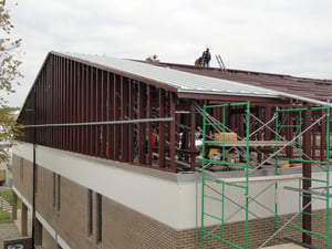 low slope to steep slope metal roofing