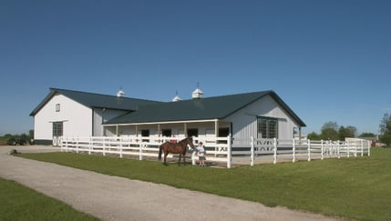 Pole Barn Metal Roofing