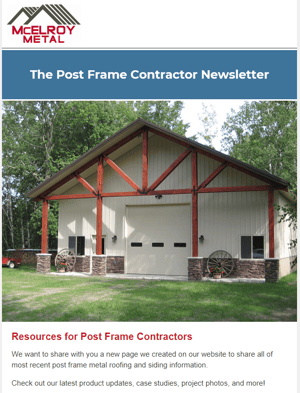 McElroy_Metal_Post_Frame_Contractor_Newsletter