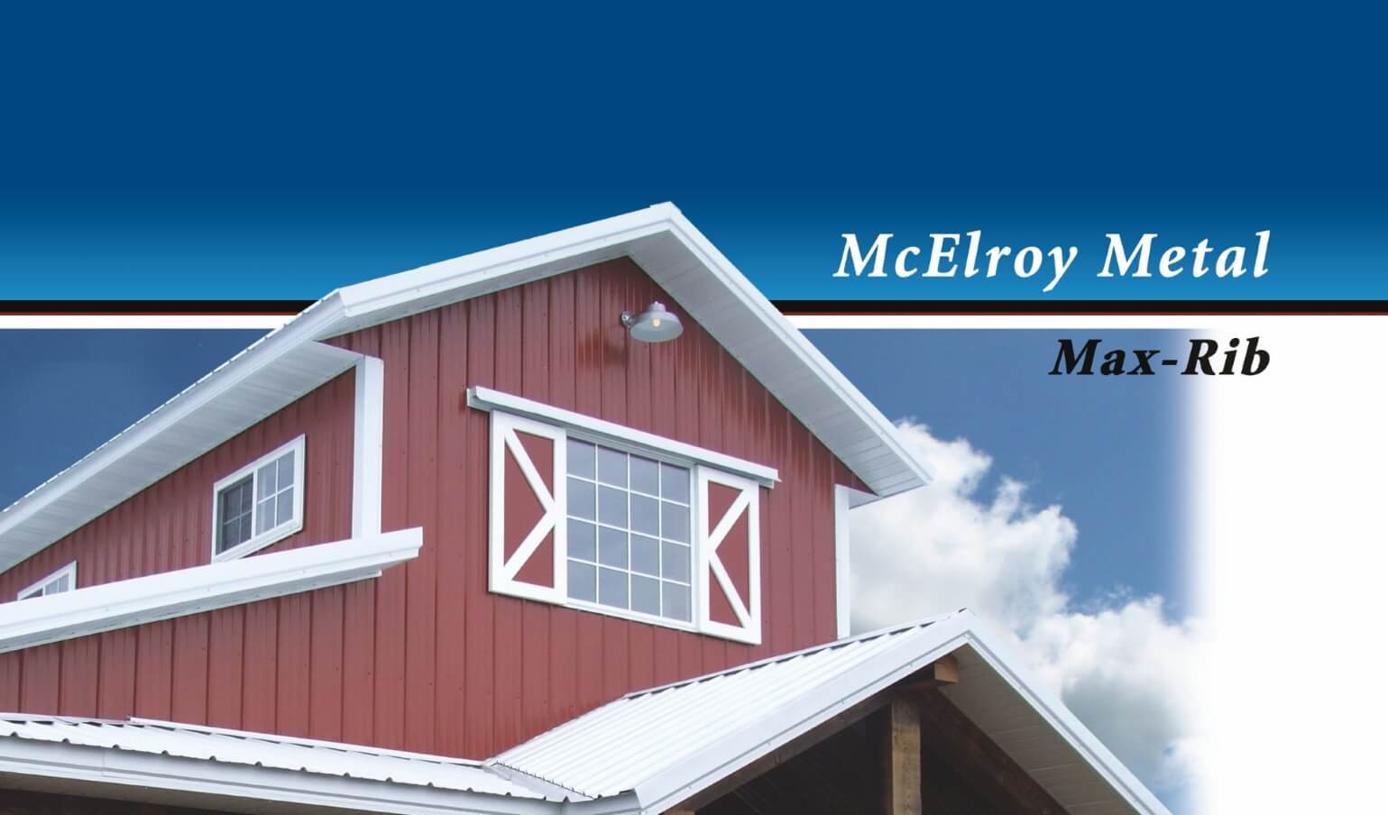 McElroy Metal releases updated Max-Rib brochure