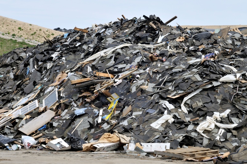 Shingles in landfill-1