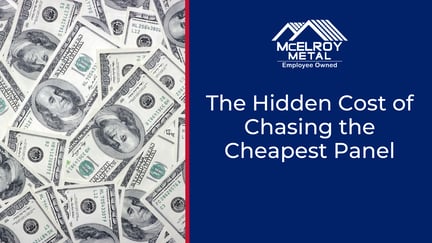 The Hidden Cost of Chasing the Cheapest Panel