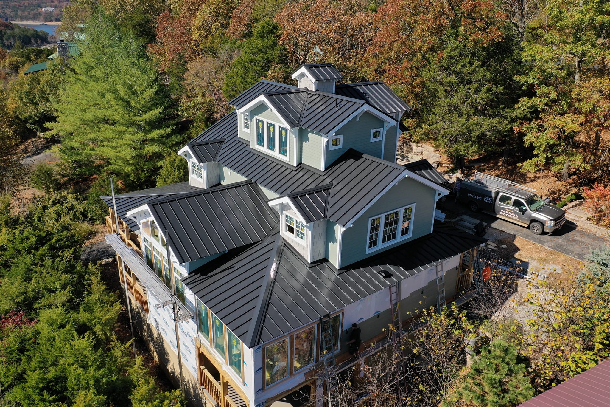 Why Are Black Metal Roofs So Popular   Black Metal Roof 