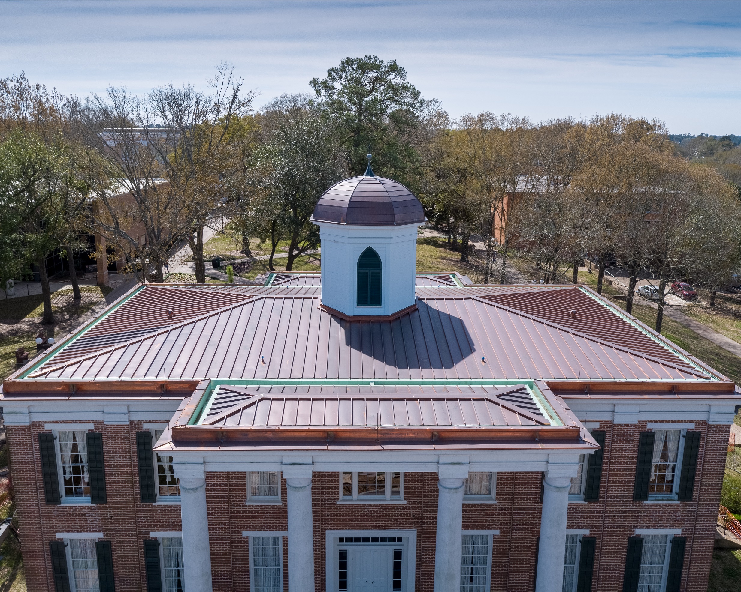 Roof Re-Cover Meets Challenges of Historic Integrity
