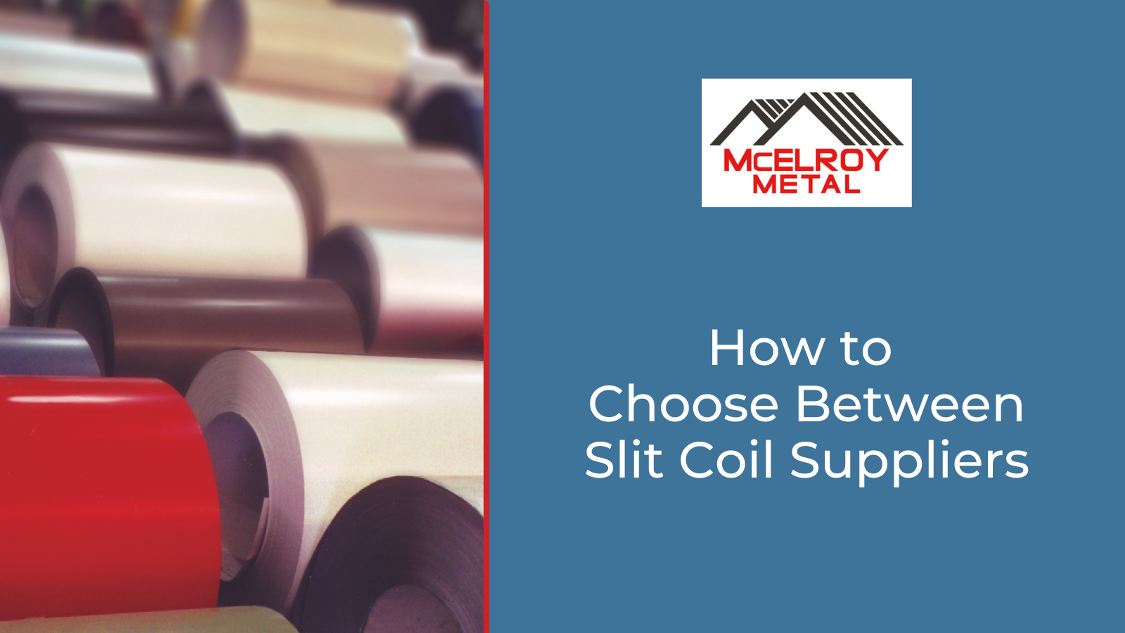 How to Choose Between Slit Coil Suppliers